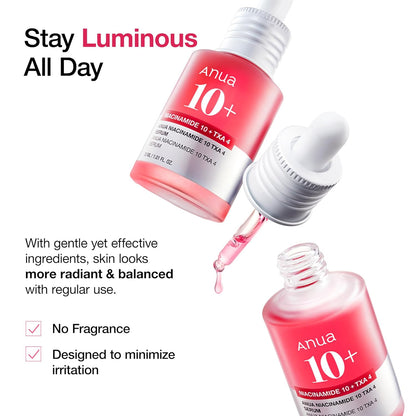 Anua - Niacinamide 10% + TXA 4% Serum 30ml