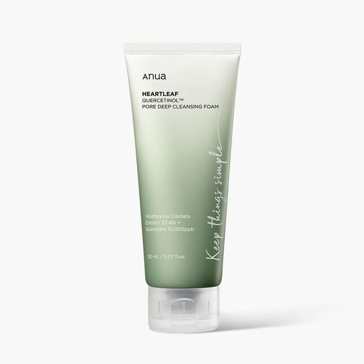 Anua - Heartleaf Quercetinol Pore Deep Foam Cleanser