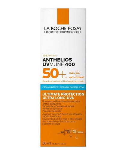 La Roche-Posay Anthelios UVMUNE 400 Hydrating Cream SPF50+ (50ml)