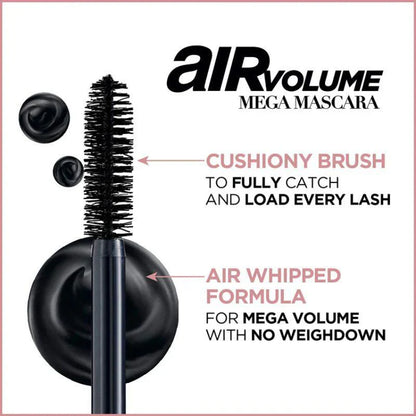 L'oreal Air Volume Mega Mascara Waterproof 9ml